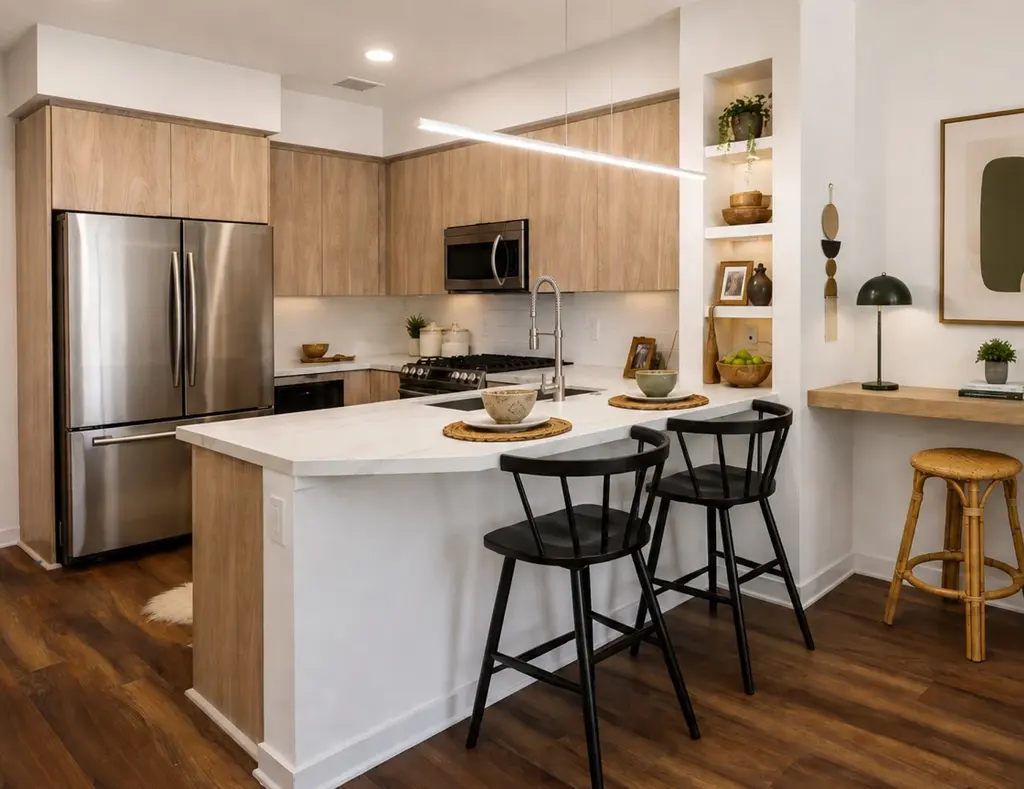 Soren Apartment Kitchen